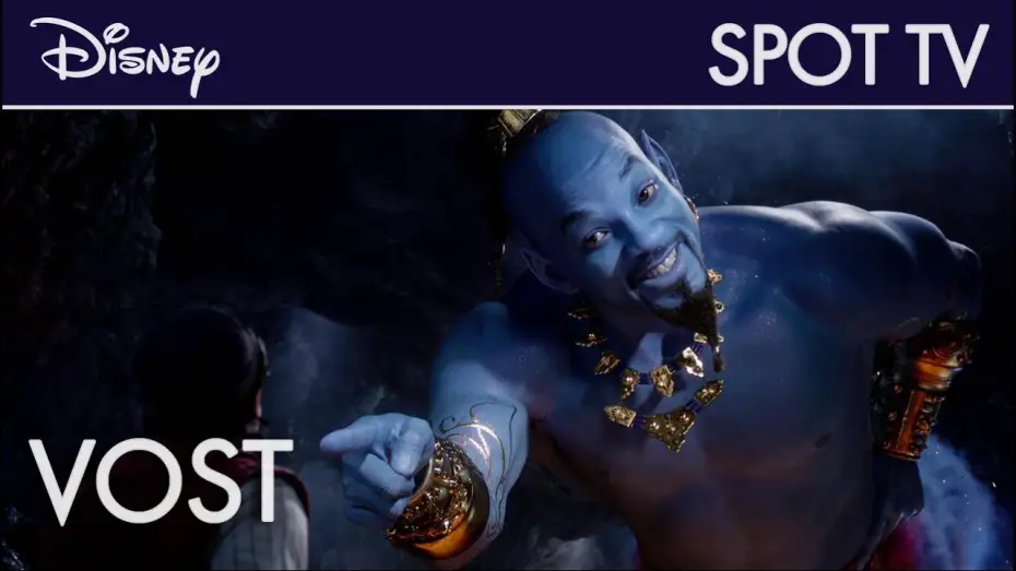 Video for the film Aladdin — Aladdin - Spot TV "Soyez prêts à rêver" VOST