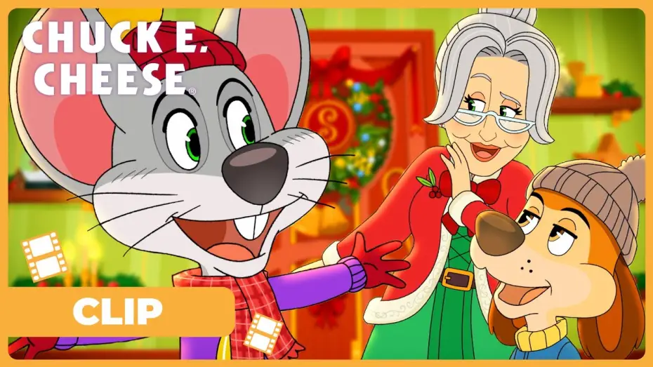 Video for the film A Chuck E. Cheese Christmas — A Surprise Party for Santa Claus!