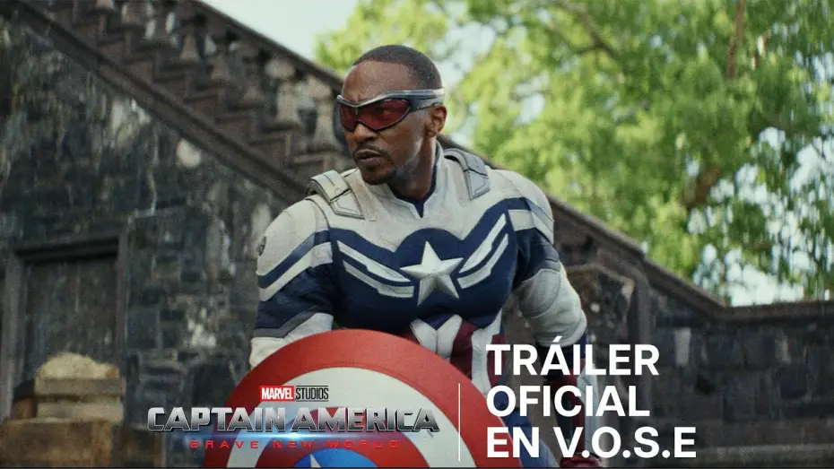 Video for the film Captain America: Brave New World — Tráiler Oficial [VOSE]