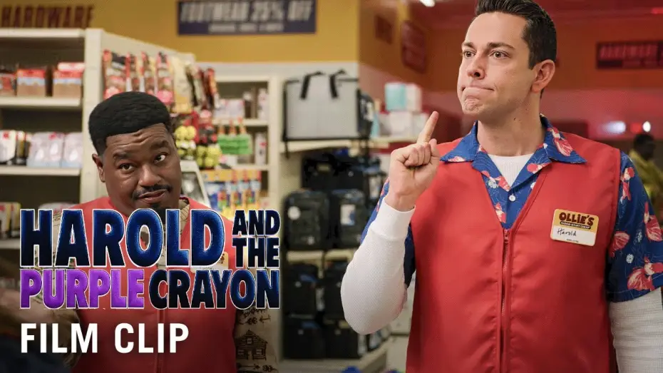 Video for the film Harold and the Purple Crayon — Film Clip - "Getting Good at This"