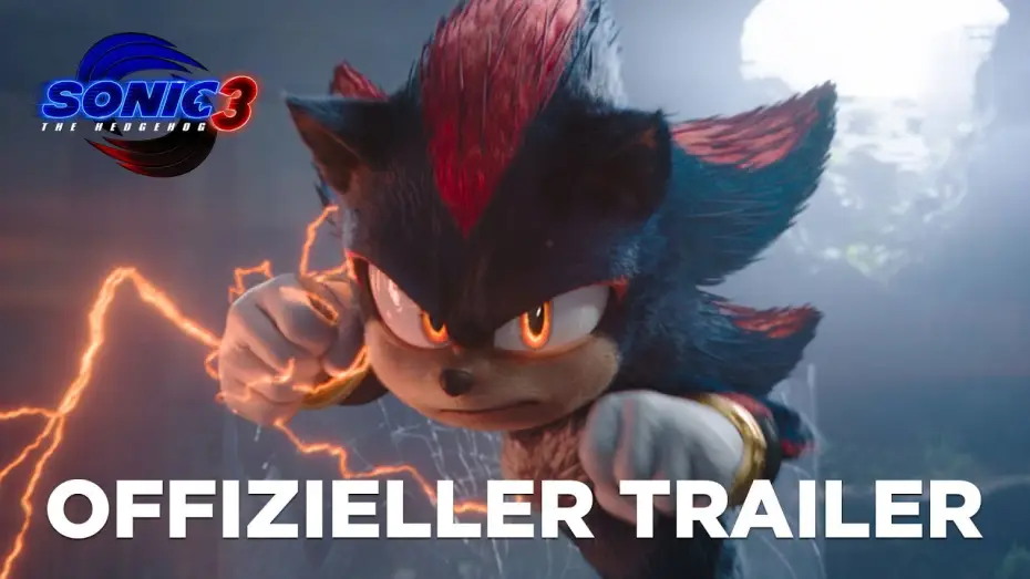 Video for the film Sonic the Hedgehog 3 — Offizieller Trailer