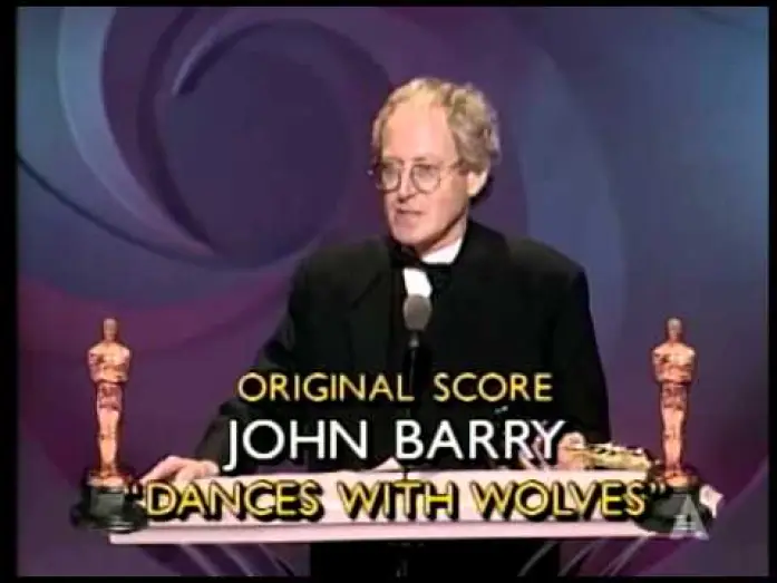 Video for the film Dances with Wolves — John Barry Wins Original Score: 1991 Oscars