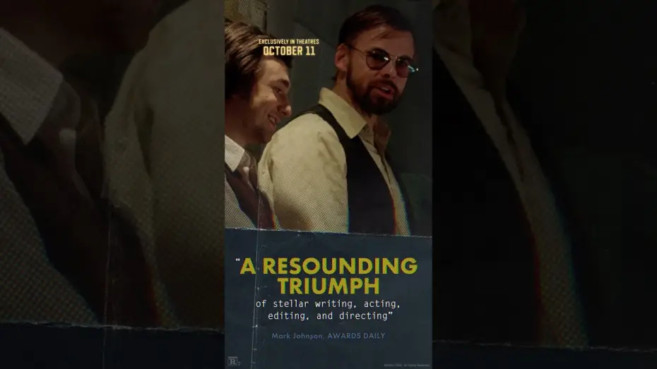 Video for the film Saturday Night — In Select Theatres September 27, Everywhere October 11.