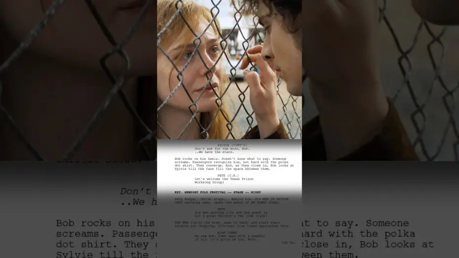 Video for the film A Complete Unknown — I Was a Plate