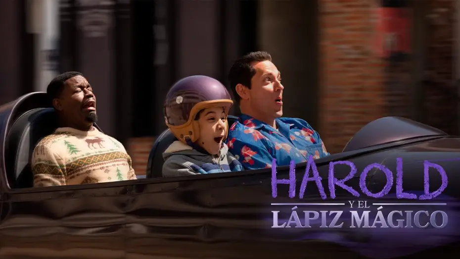 Video for the film Harold and the Purple Crayon — ¡Va a hacerse realidad!