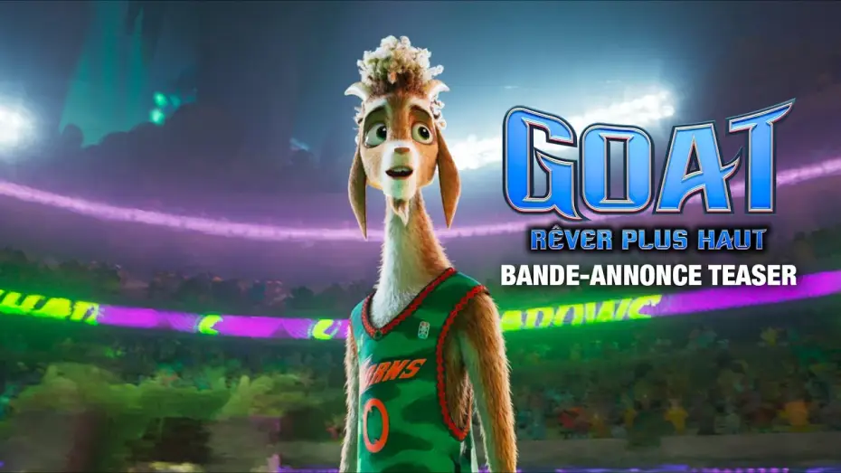 Video for the film GOAT — Bande-annonce teaser