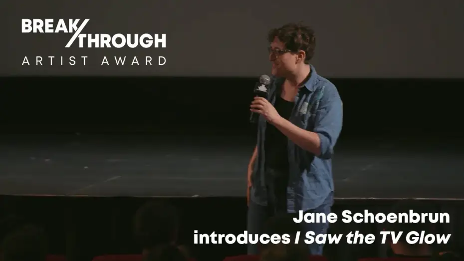 Video for the film I Saw the TV Glow — Jane Schoenbrun introduces I Saw the TV Glow