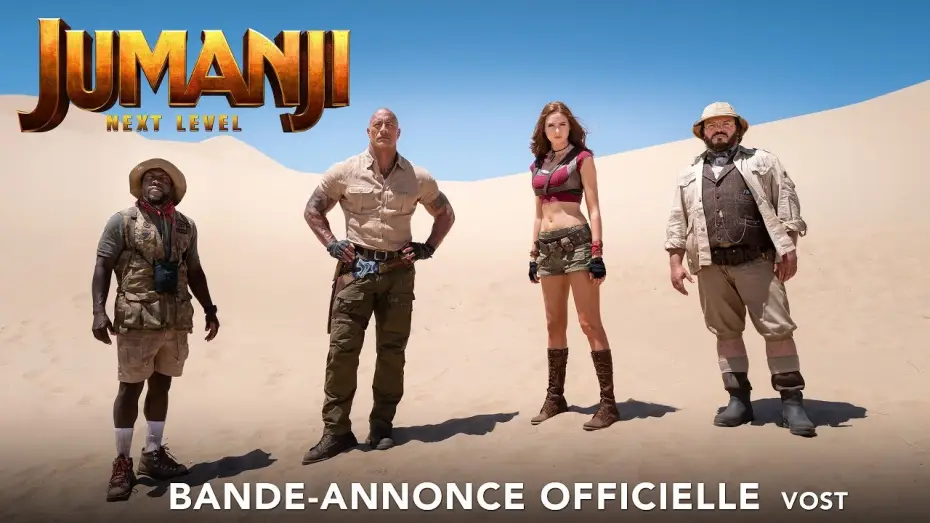 Video for the film Jumanji: The Next Level — Jumanji : Next Level - Bande Annonce [VOST]
