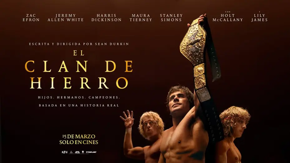 Video for the film The Iron Claw — Tráiler oficial