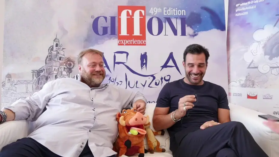 Video for the film The Lion King — ll Re Leone - Edoardo Leo e Stefano Fresi al #Giffoni2019