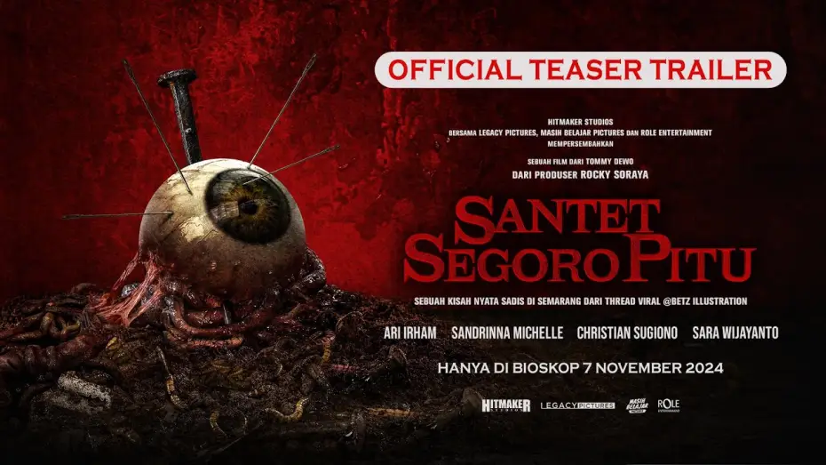 Video for the film Curse of the Seven Seas — Teaser Trailer Santet Segoro Pitu | Tayang di Bioskop Mulai 7 November 2024
