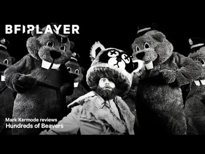 Video for the film Hundreds of Beavers — Mark Kermode reviews Hundreds of Beavers (2024) | BFI Player