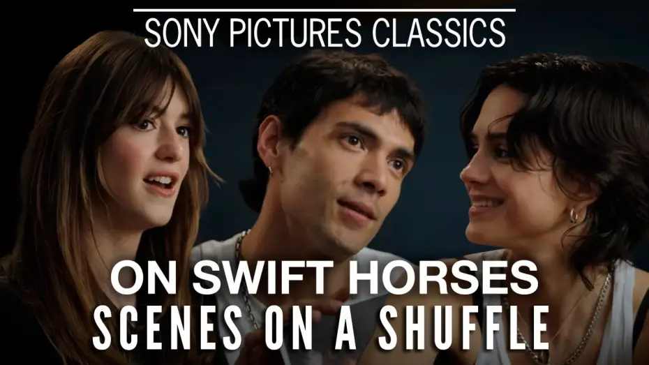 Video for the film On Swift Horses — "Scenes on Shuffle" with Daisy Edgar-Jones, Diego Calva, and Sasha Calle