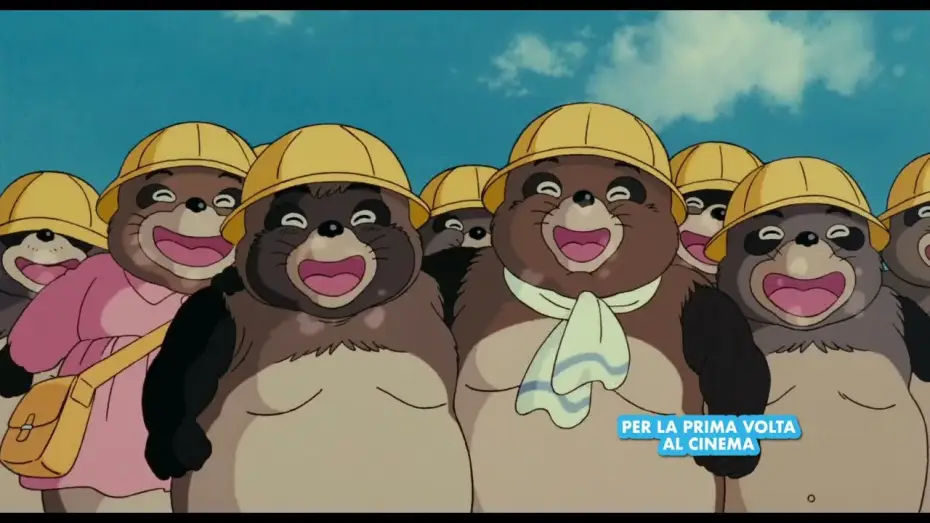 Video for the film Pom Poko — Pom Poko di Isao Takahata | Dall'11 al 17luglio per la prima volta al cinema
