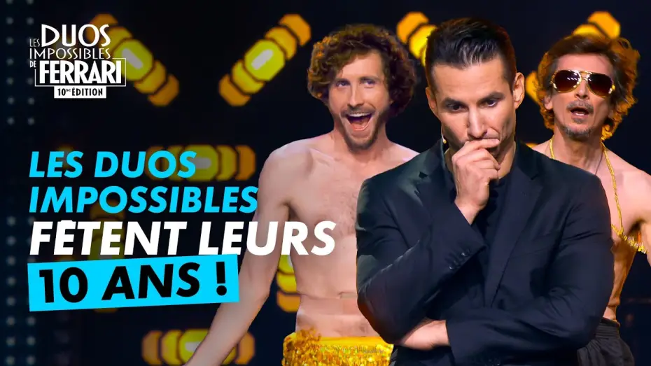 Video for the film Les duos impossibles de Jérémy Ferrari : 10ème édition — Les Duos Impossibles fêtent leurs 10 ans ! l Les Duos Impossibles 10ème édition