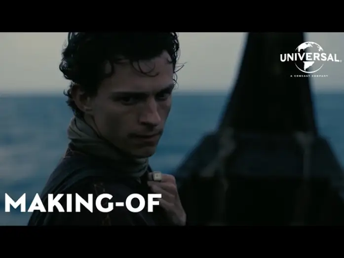 Video for the film The Odyssey — L'ODYSSÉE | Making-of « L'entraînement de Tom Holland » VF [Au cinéma le 15.07.26]