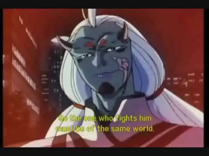 Video for the film Urotsukidōji: Legend of the Overfiend — Amano VS Suikakujyu (da Urotsukidoji )
