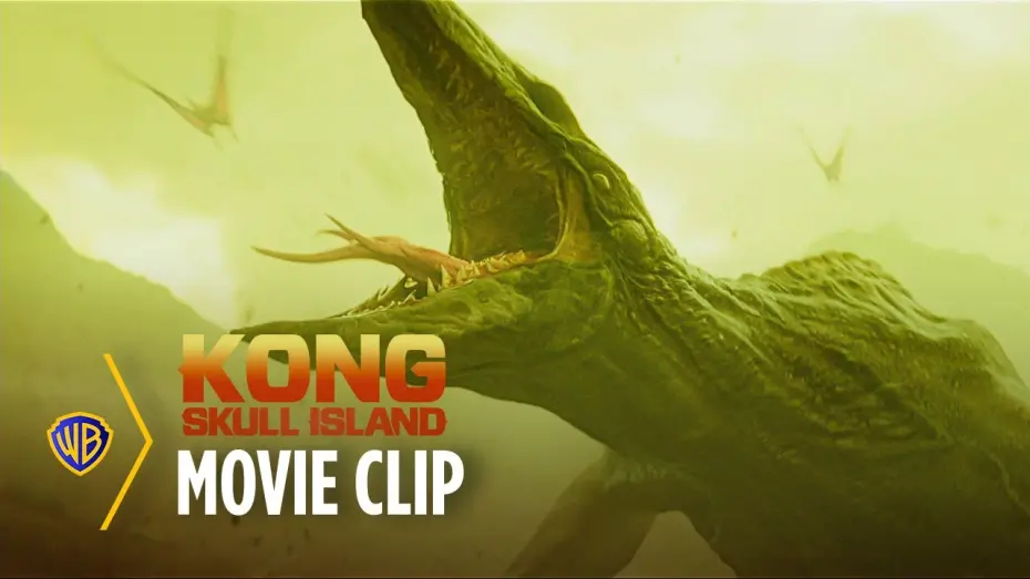 Video for the film Kong: Skull Island — Skullcrawler Attack