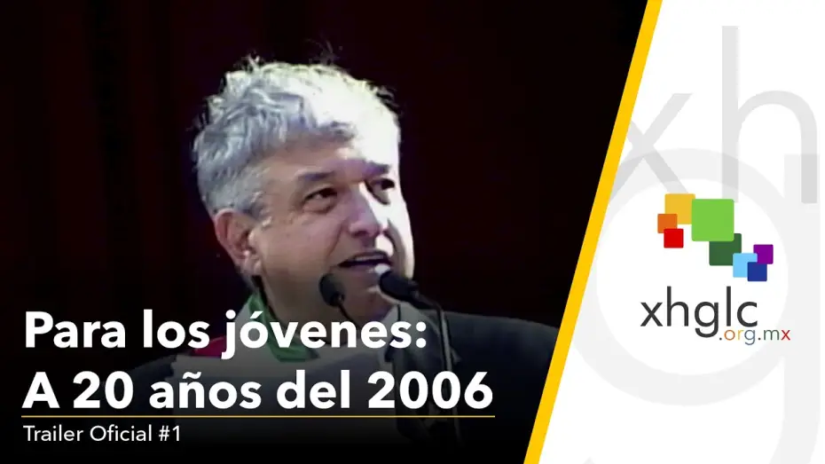 Video for the film Para los jóvenes: a 20 años del 2006 — Para Los Jóvenes: A 20 años del 2006 (Trailer Oficial #1)