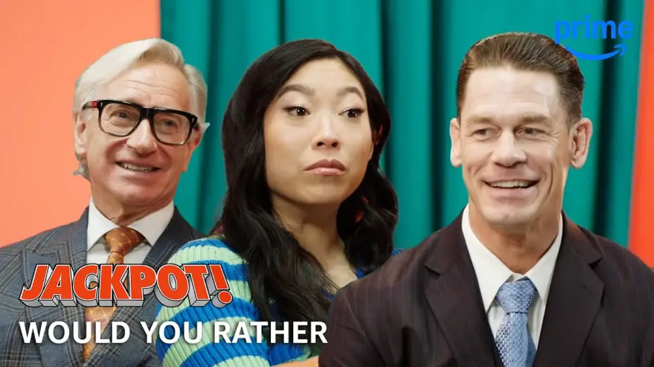 Video for the film Jackpot! — Would You Rather with John Cena, Awkwafina, and Paul Feig