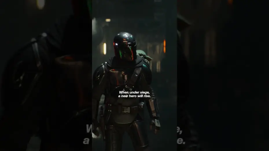 Video for the film The Mandalorian & Grogu — Rise