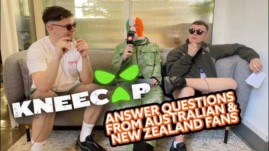 Video for the film Kneecap — Kneecap Answer Questions From Australian & New Zealand Fans - Official Interview