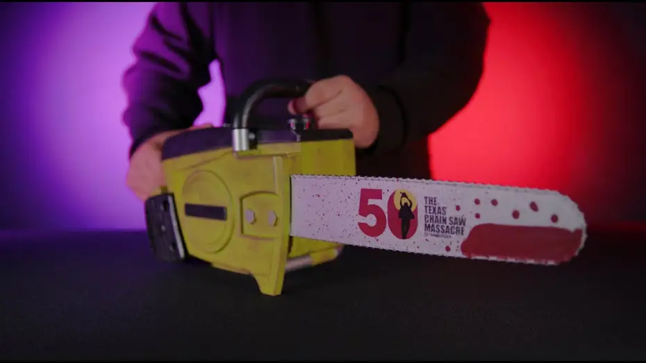 Video for the film The Texas Chain Saw Massacre — 50th Anniversary Chainsaw Edition