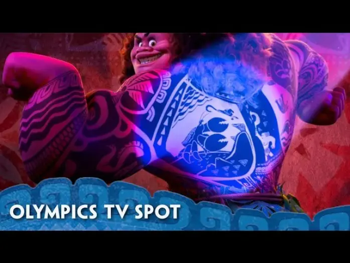 Video for the film Moana — Olympics TV Spot