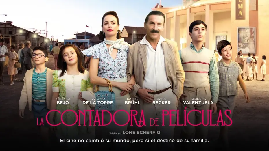 Video for the film The Movie Teller — TRÁILER - LA CONTADORA DE PELÍCULAS