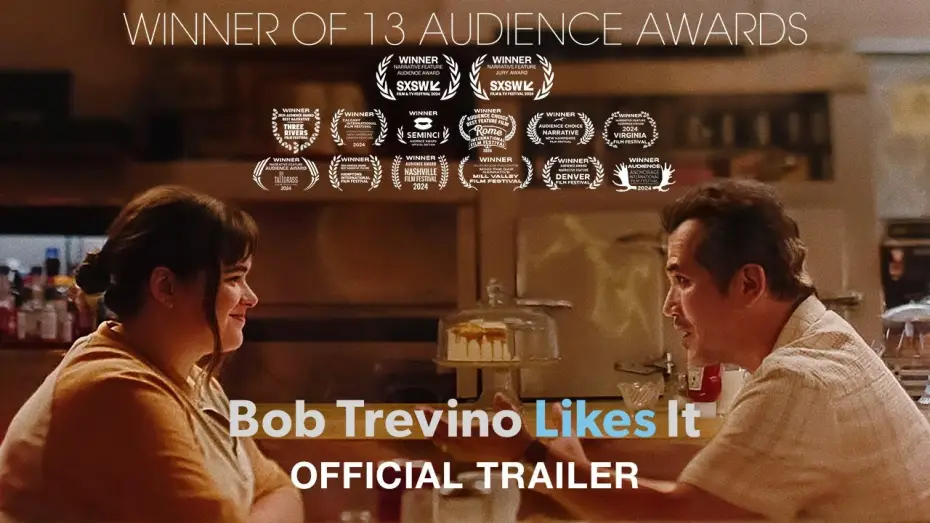 Video for the film Bob Trevino Likes It — Official Trailer