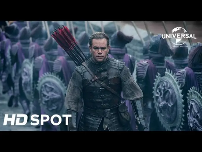Video for the film The Great Wall — La Grande Muraille / Spot 30s "Héros" VOST [Au cinéma le 11 Janvier]