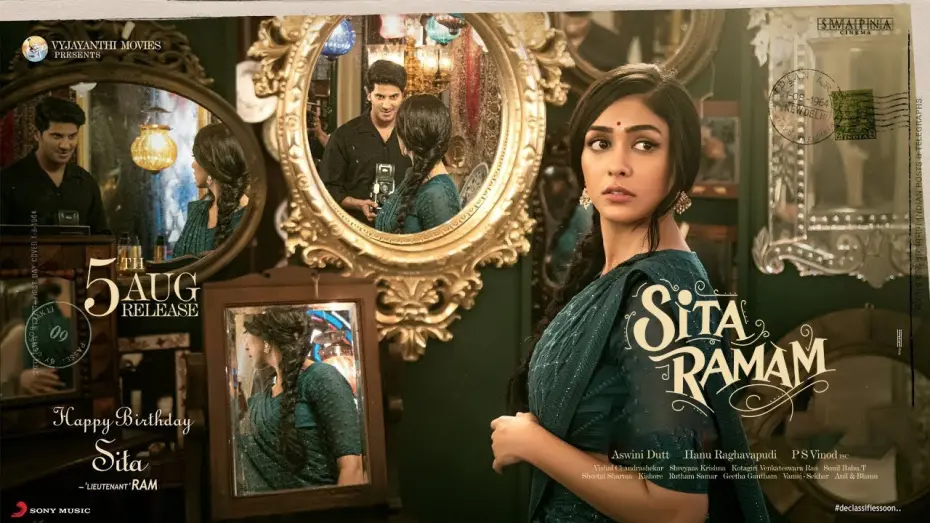 Video for the film Sita Ramam — Introducing Mrunal Thakur as Sita | Dulquer Salmaan | Hanu Raghavapudi | Swapna Cinema