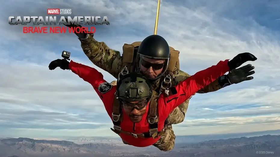 Video for the film Captain America: Brave New World — Nellis Air Force Base