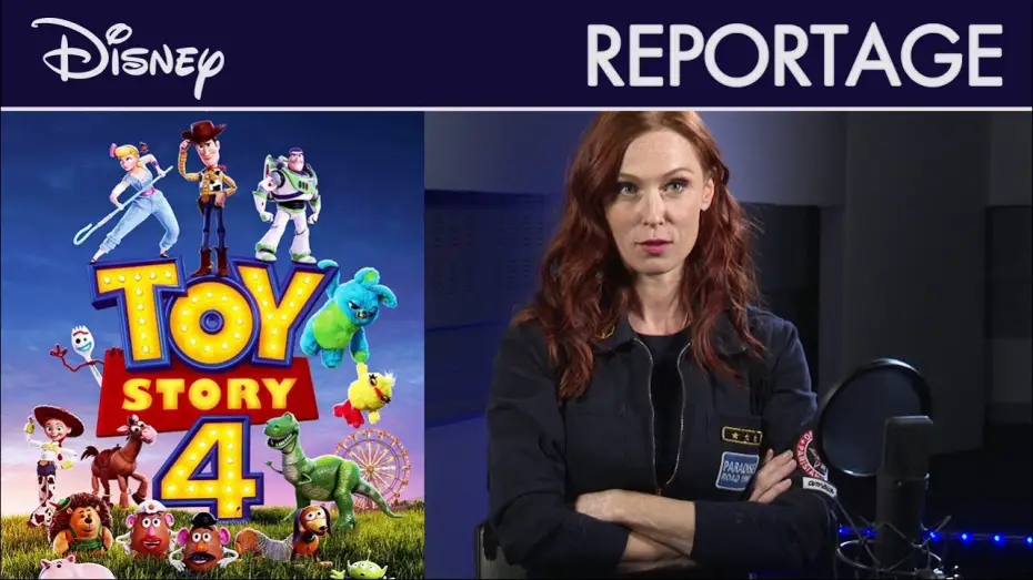 Video for the film Toy Story 4 — Toy Story 4 - Reportage : "Audrey Fleurot parle de la Bergère" VF