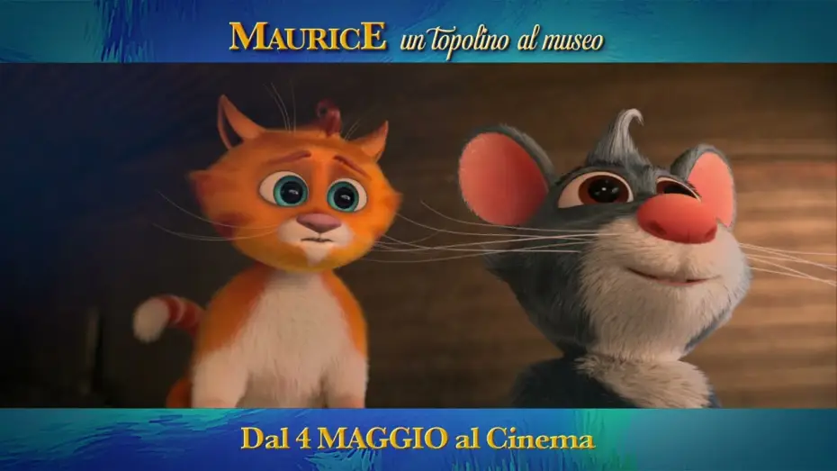 Video for the film Cats in the Museum — MAURICE: UN TOPOLINO AL MUSEO I Trailer Ufficiale