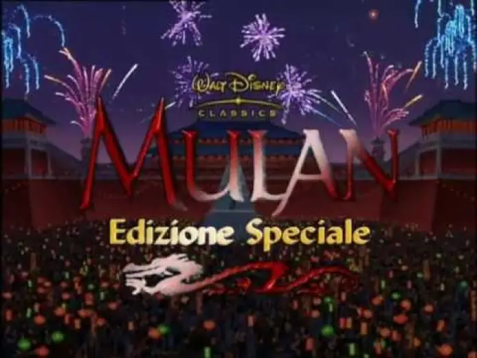 Video for the film Mulan — Mulan Trailer ita