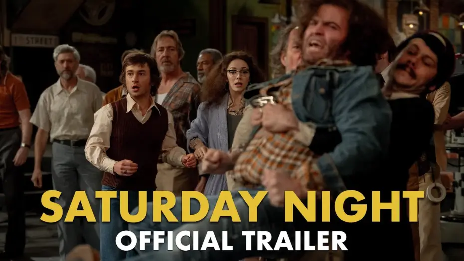 Video for the film Saturday Night — Official Trailer