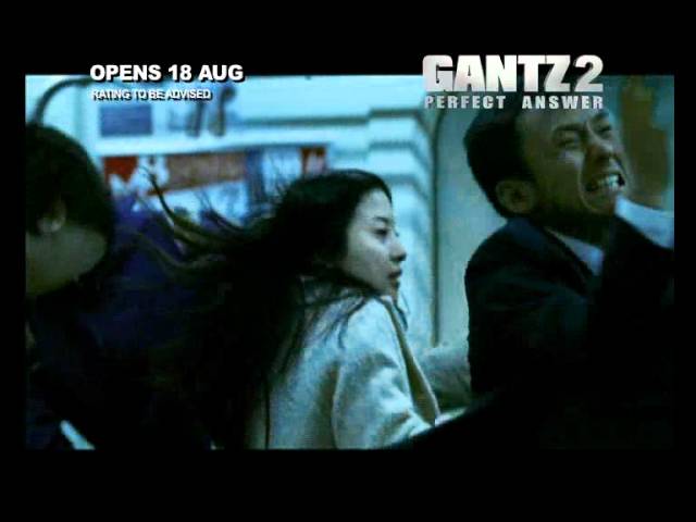 Video for the film Gantz: Perfect Answer — GANTZ 2 Perfect Answer Official Movie Trailer (English Subtitles)