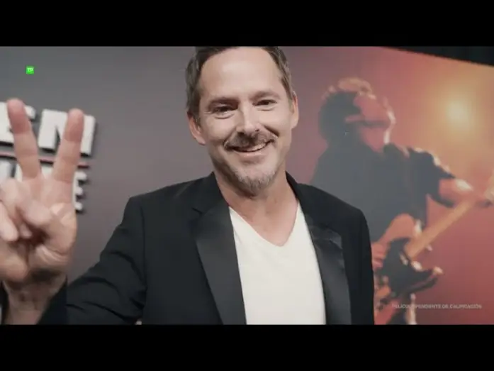 Video for the film Springsteen: Deliver Me from Nowhere — Première europea en Madrid