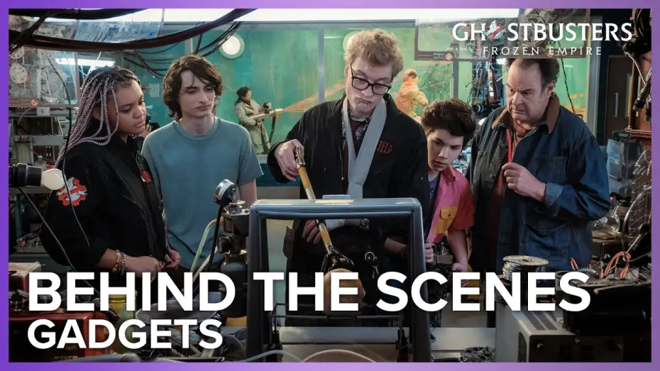 Video for the film Ghostbusters: Frozen Empire — Gadgets