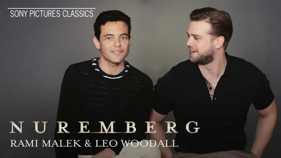 Video for the film Nuremberg — "From the Journal" with Rami Malek & Leo Woodall