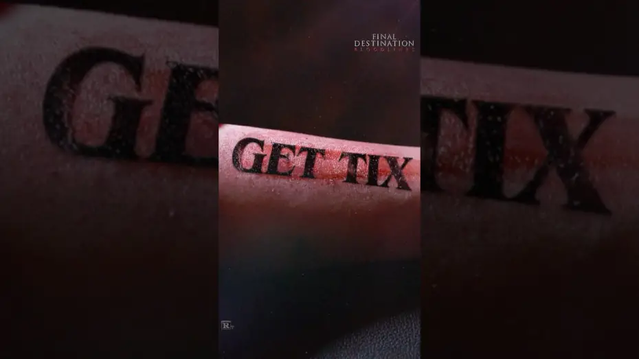 Video for the film Final Destination 6 — Make it permanent.