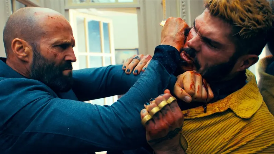 Video for the film The Beekeeper — Jason Statham vs Lazarus