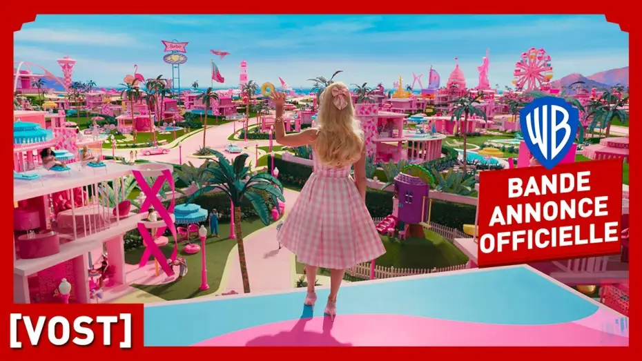 Video for the film Barbie — Teaser Officiel [VOST]