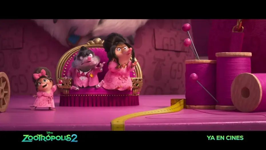 Video for the film Zootopia 2 — NÚMERO 1 EN CINES