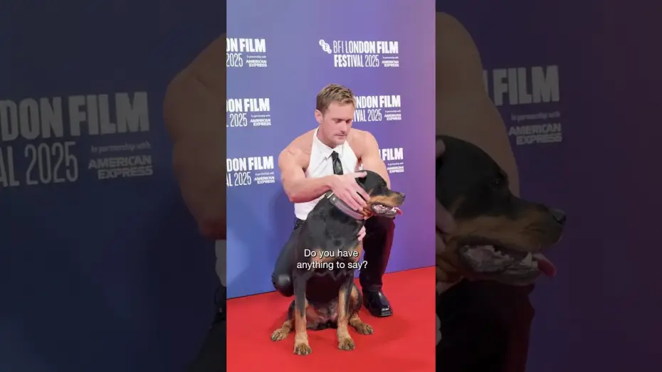 Video for the film Pillion — Rosie takes to the red carpet to talk all things Pillion