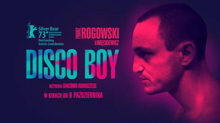 Video for the film Disco Boy — "Disco Boy"; zwiastun PL; w kinach od 6 października