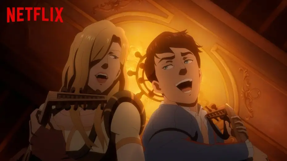 Video for the film The Witcher: Sirens of the Deep — Clip - Jaskier & Essi's Duet [Subtitled]
