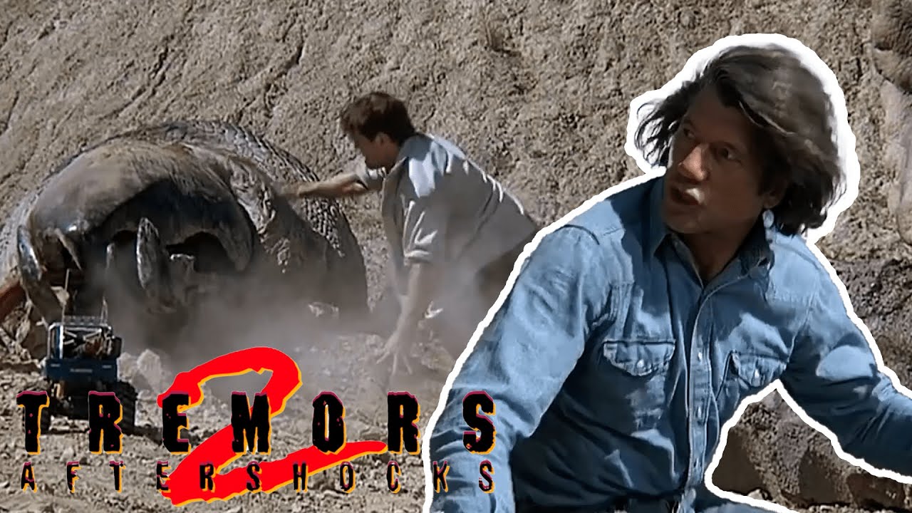 Video for the film Tremors 2: Aftershocks — Capturing A Graboid