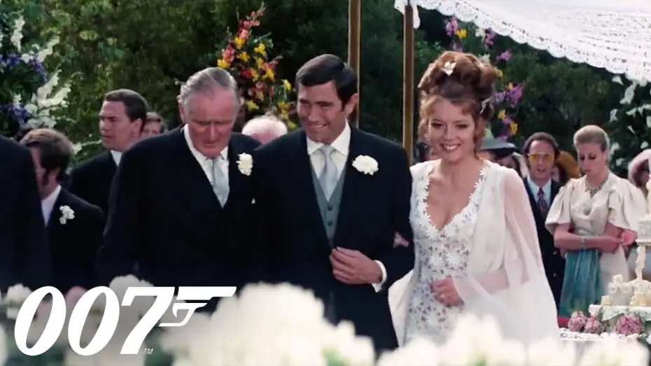 Video for the film On Her Majesty's Secret Service — Bond and Tracy's wedding